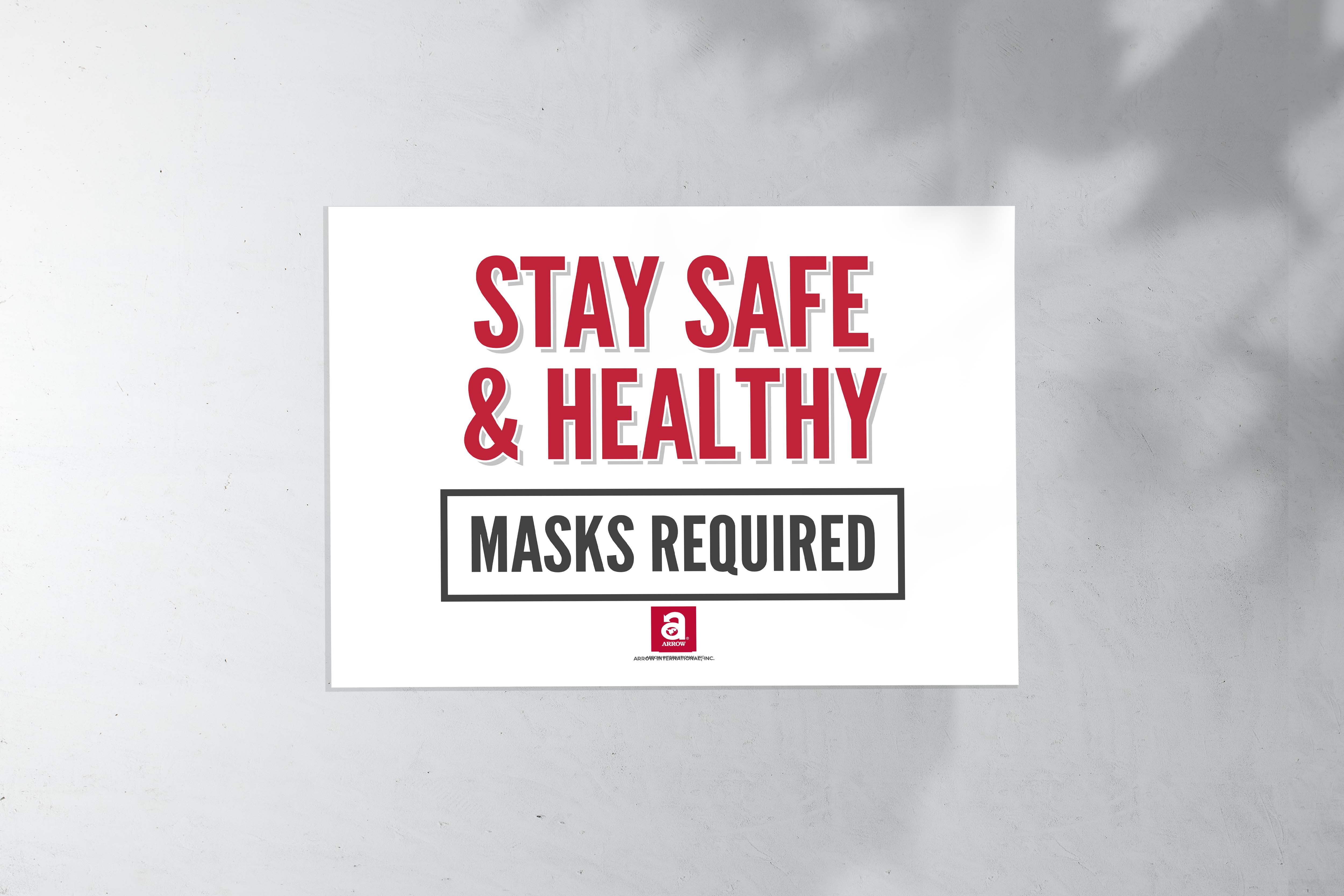 Masks Required Sign (17